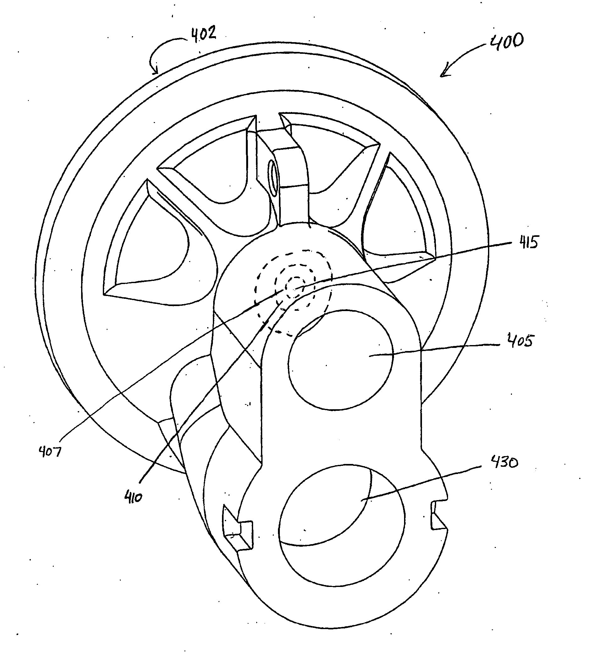 Screw compressor acoustic resonance reduction