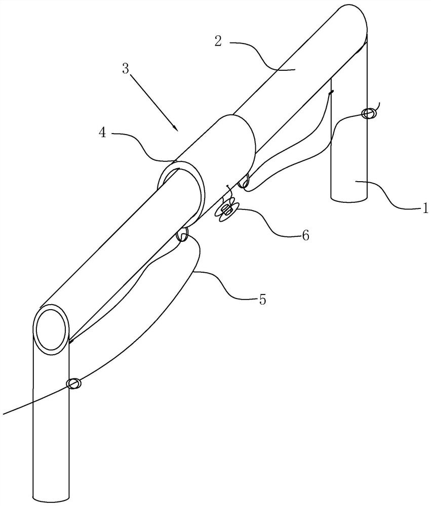 A method for measuring the cross section of the base during the subsidence of the caisson