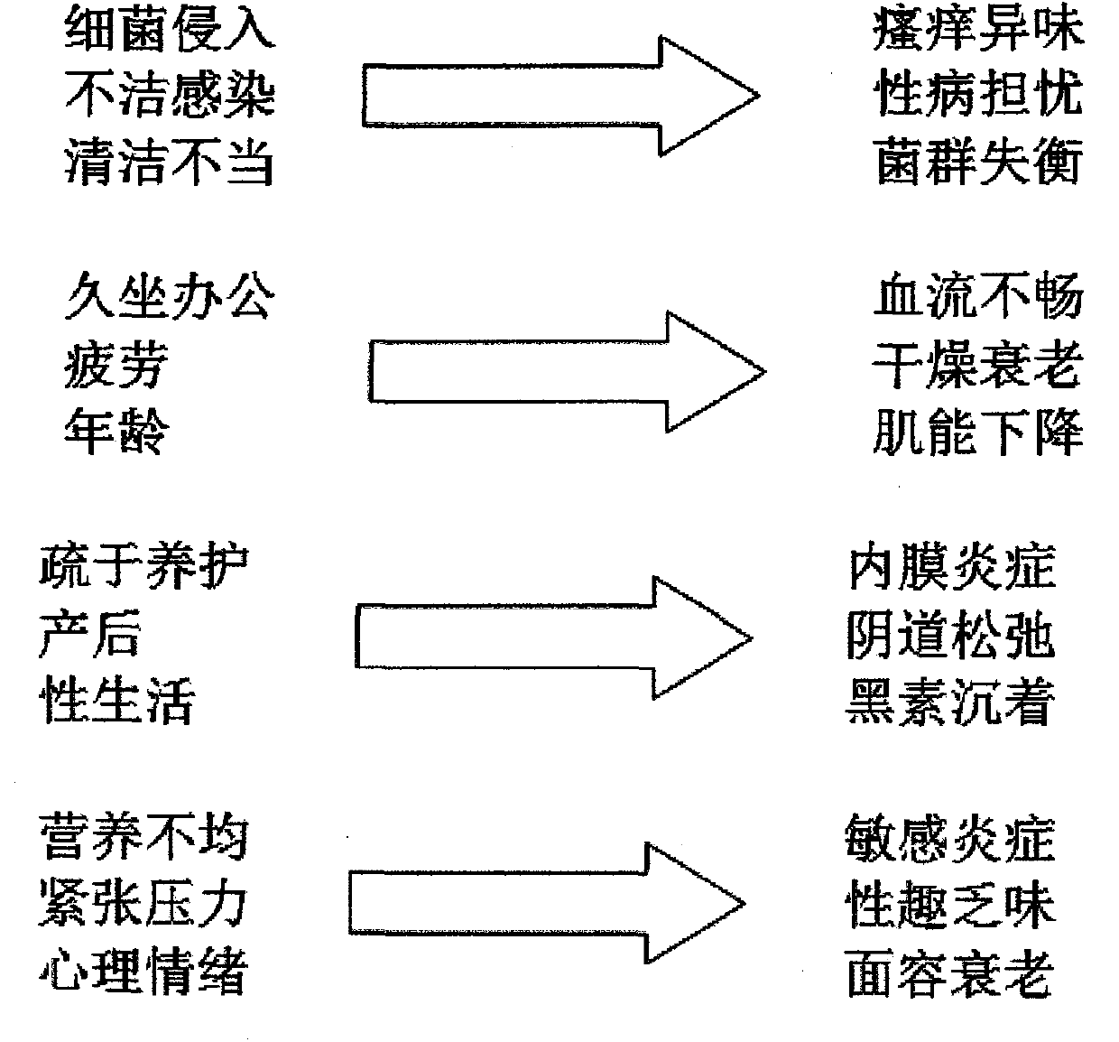 Plant herbal nursing gel for cleaning, conserving and protecting female and preparation method thereof