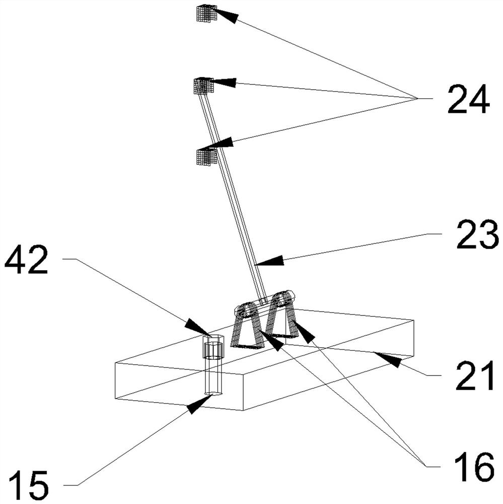 Multifunctional cart for cooperative control and synchronization of work of agricultural industrial park