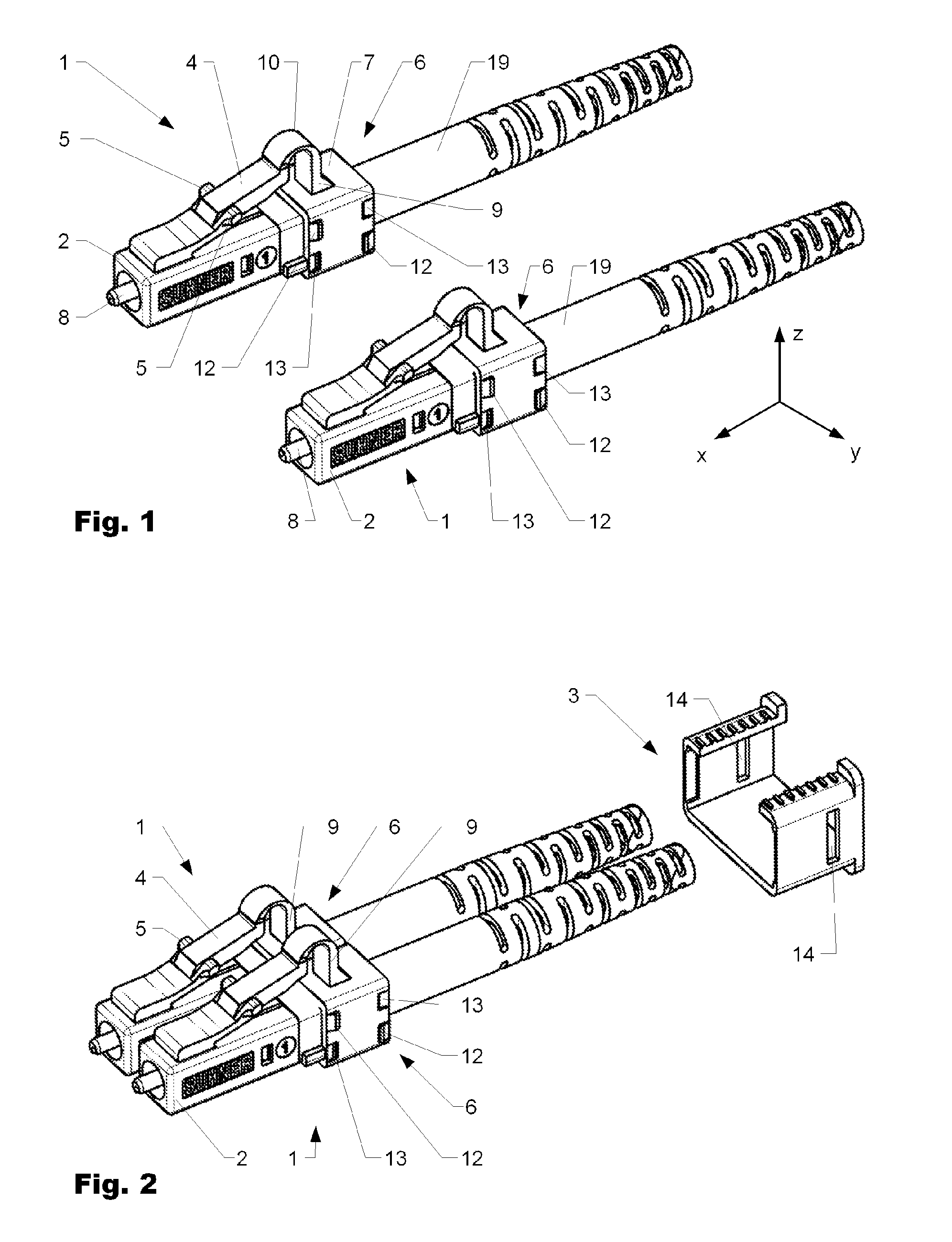 Plug connector having unlocking mechanism