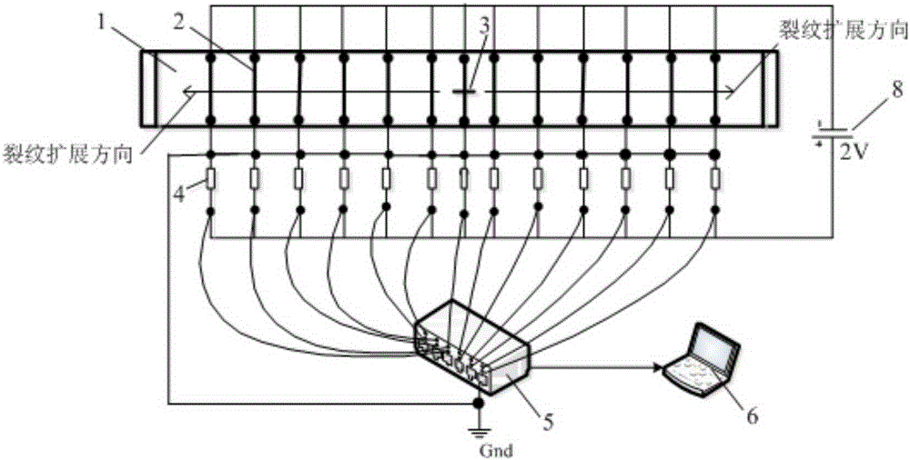 Pressurization device, tube wall crack propagation speed testing device, pressurization method and testing method