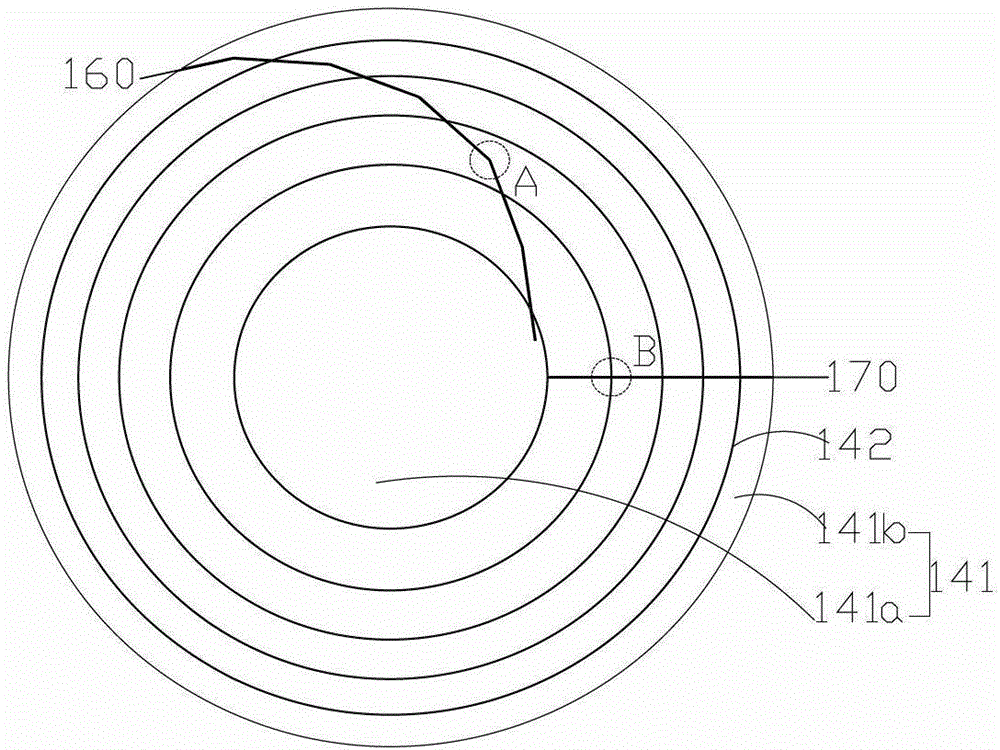 Electronic product and liquid crystal varifocus lens thereof