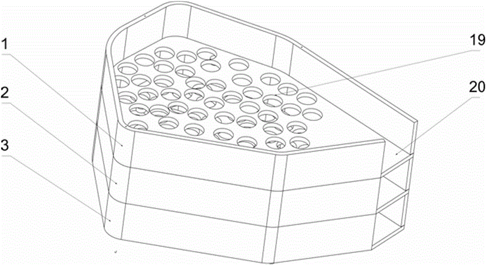 Modular vibration coin sorting device