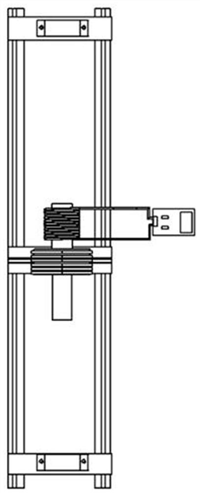 Device and method for coil induction auxiliary electromagnetic pulse pipe fitting welding