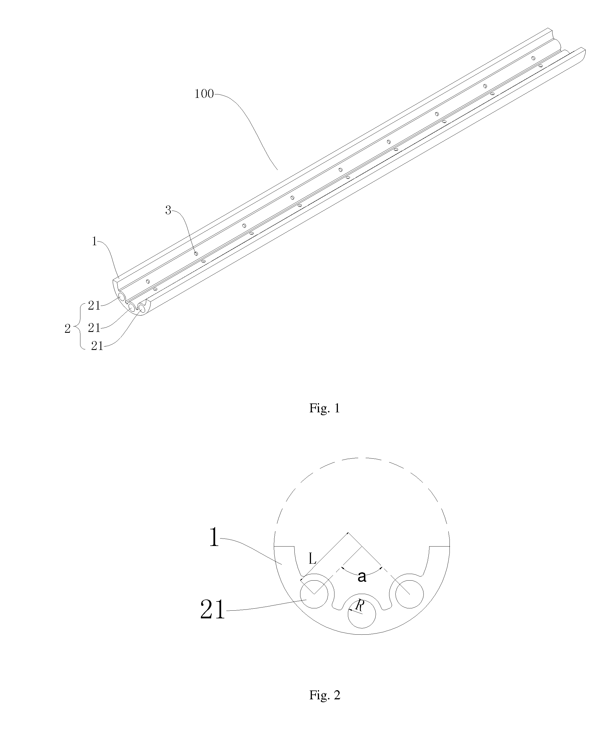 Refrigerant distributing component, header assembly, and heat exchanger