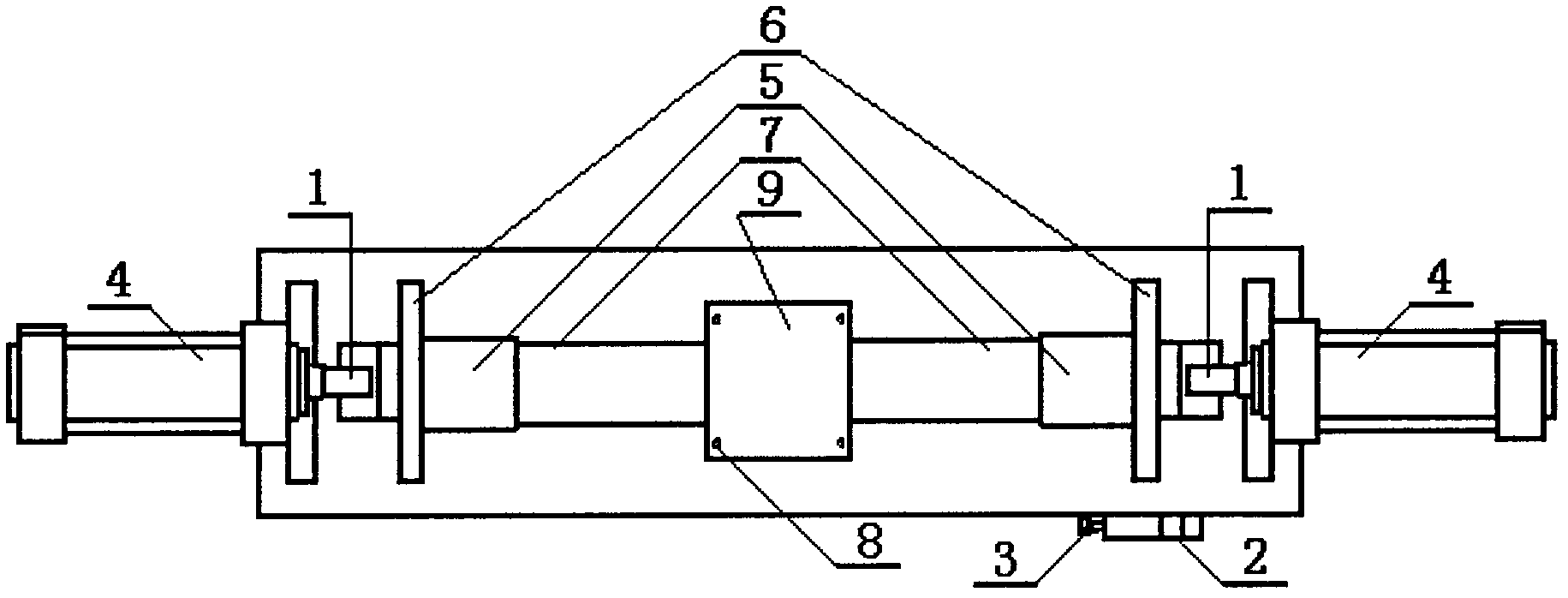 Error-proofing clamp for press-mounting wind wheel