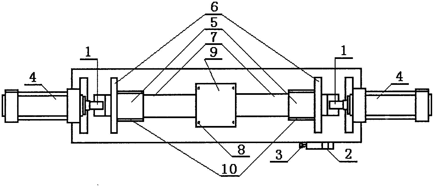 Error-proofing clamp for press-mounting wind wheel