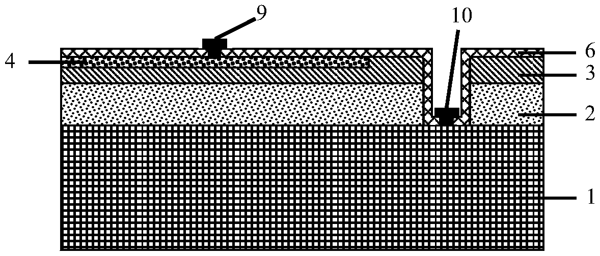 Fabrication method and detector of barrier impurity band detector with microporous negative electrode structure