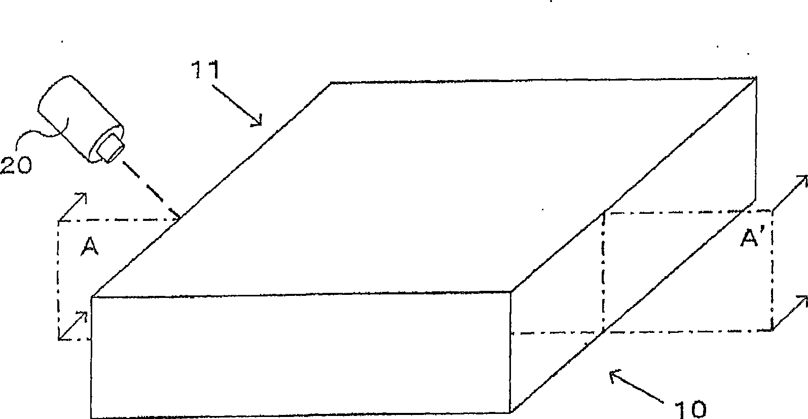 Chamfering method for brittle substrate