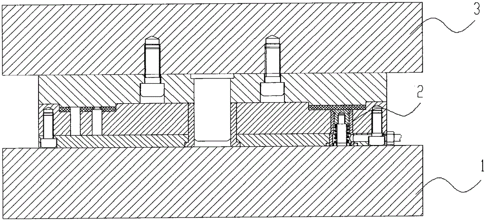 One-time forming mold for clutch facing