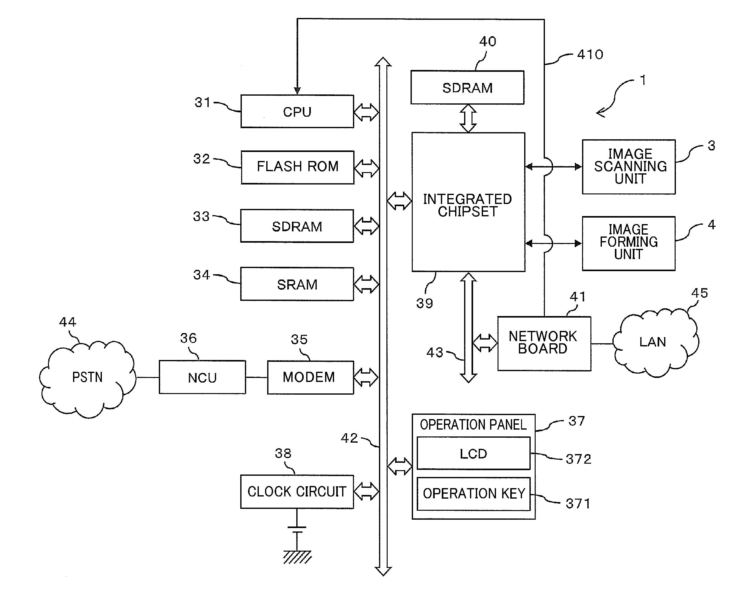 Image processing apparatus and power-saving method of image processing apparatus