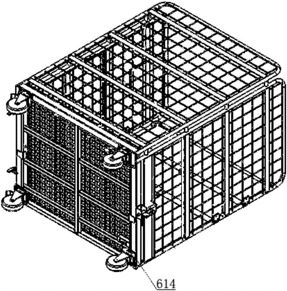 Sorting system applied to second-level and third-level parcel sorting processing centers