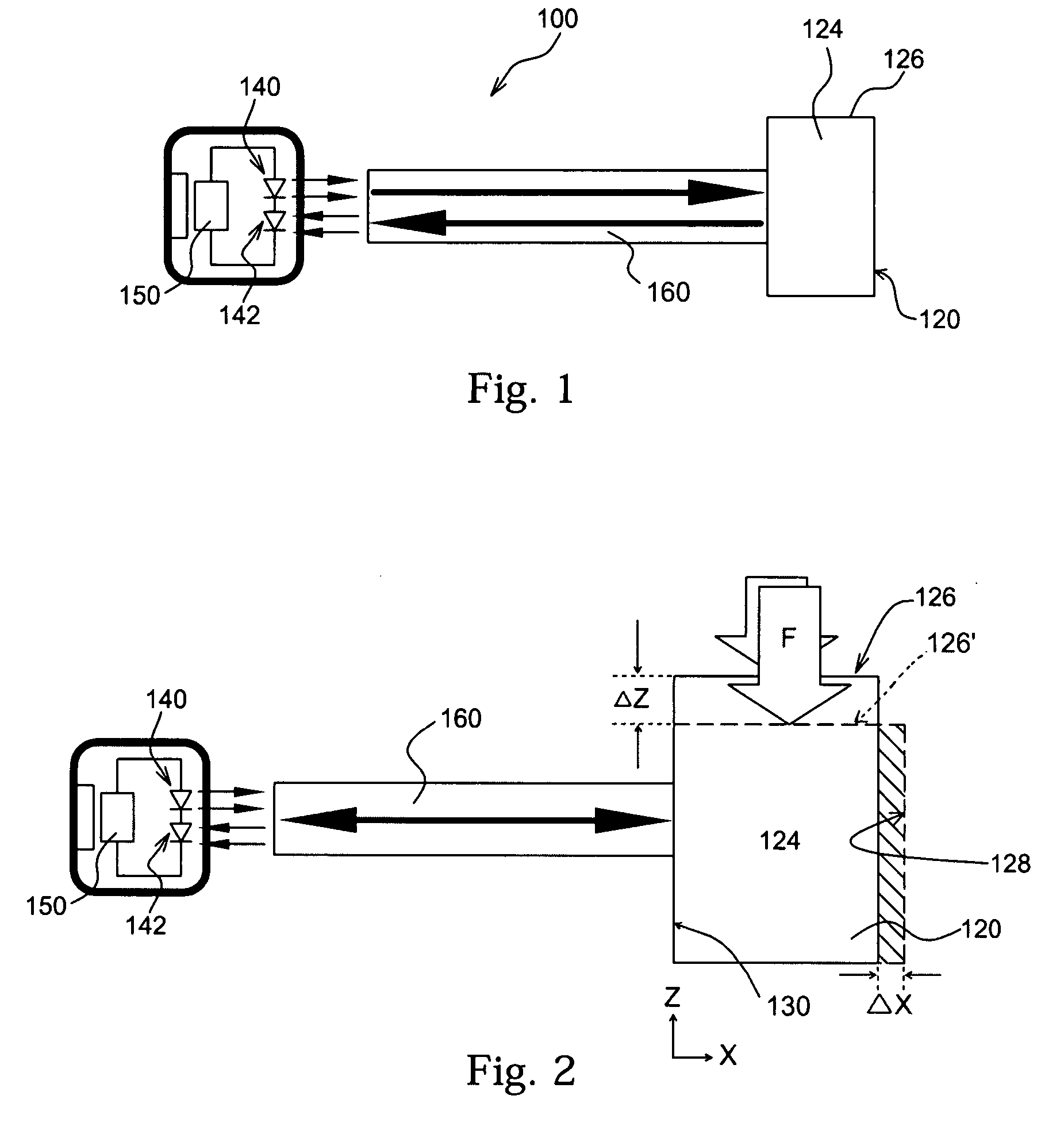 Optical pressure measuring apparatus