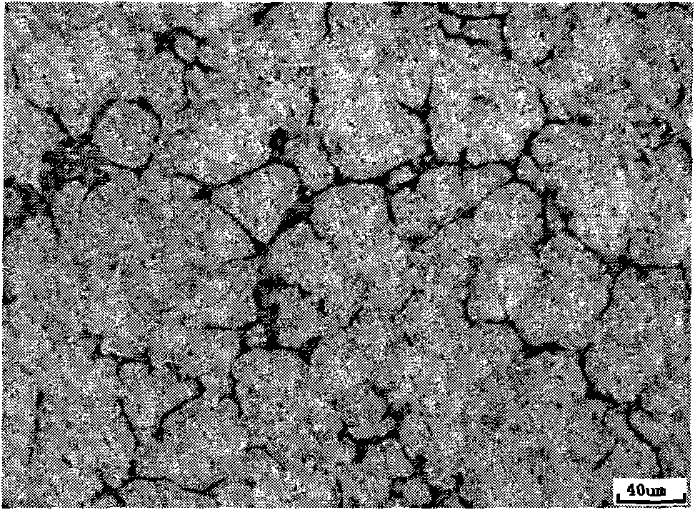 High aluminum zinc alloy etching agent and use method thereof