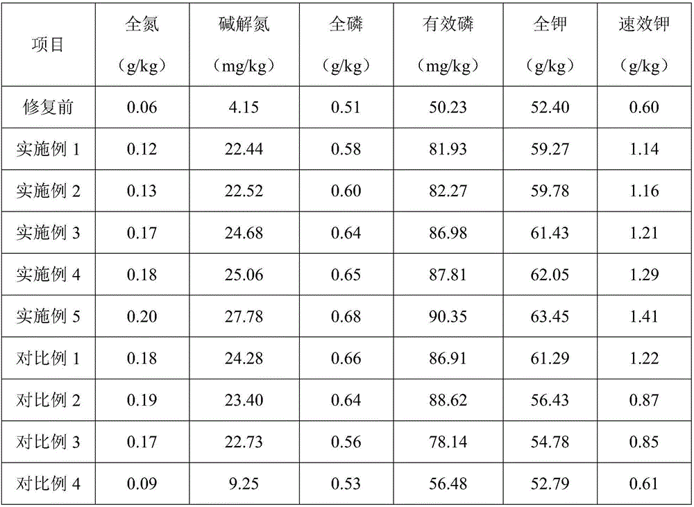 Lead contaminated soil repair agent and preparation method and application thereof