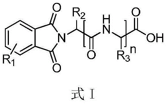 Imide polypropylene beta crystalline form nucleating agent and preparation method thereof