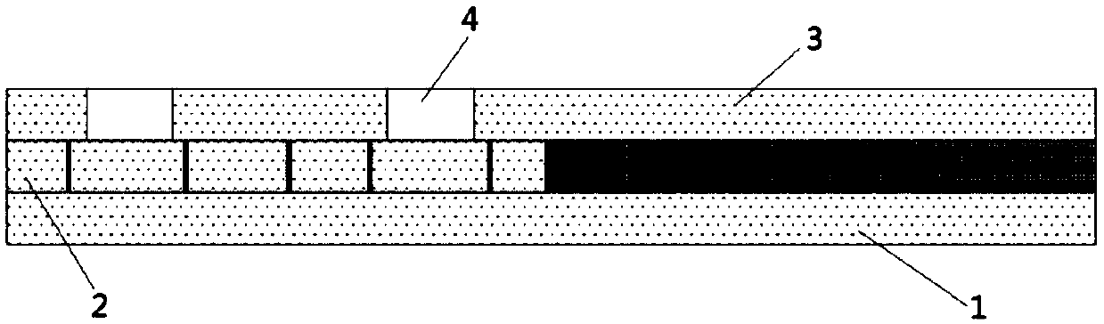 Device for rapidly detecting the minimum bacteriostatic concentration of Neisseria gonorrhoeae, preparation method and detection method thereof