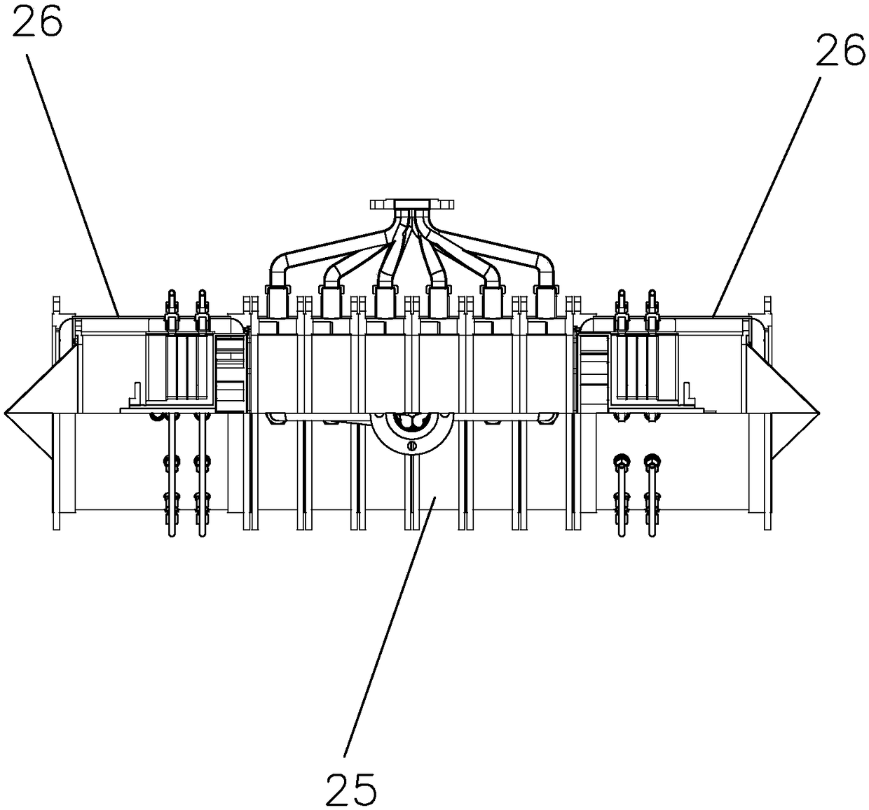 A water-regulated porous medium pulse isovolumic burner