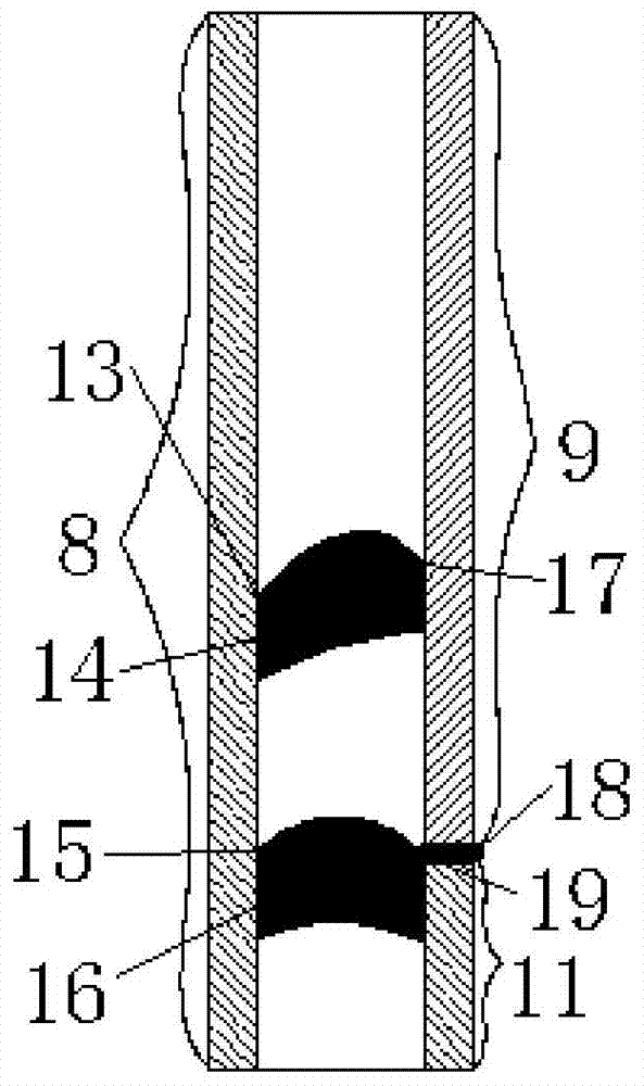 Device for measuring slip velocity under micro-scale and measurement method