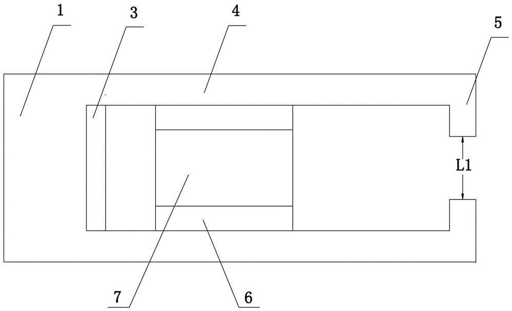 Misplacement correction device for connection plate of hanging rod