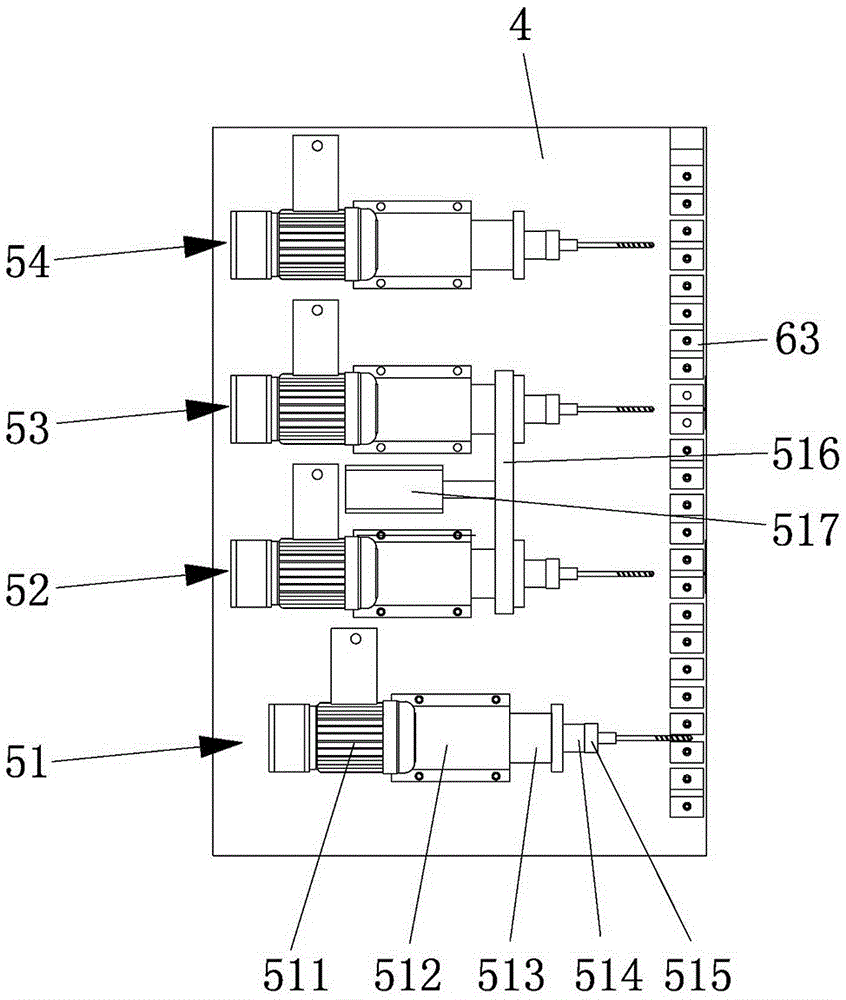 Automatic boring tapping all-in-one machine