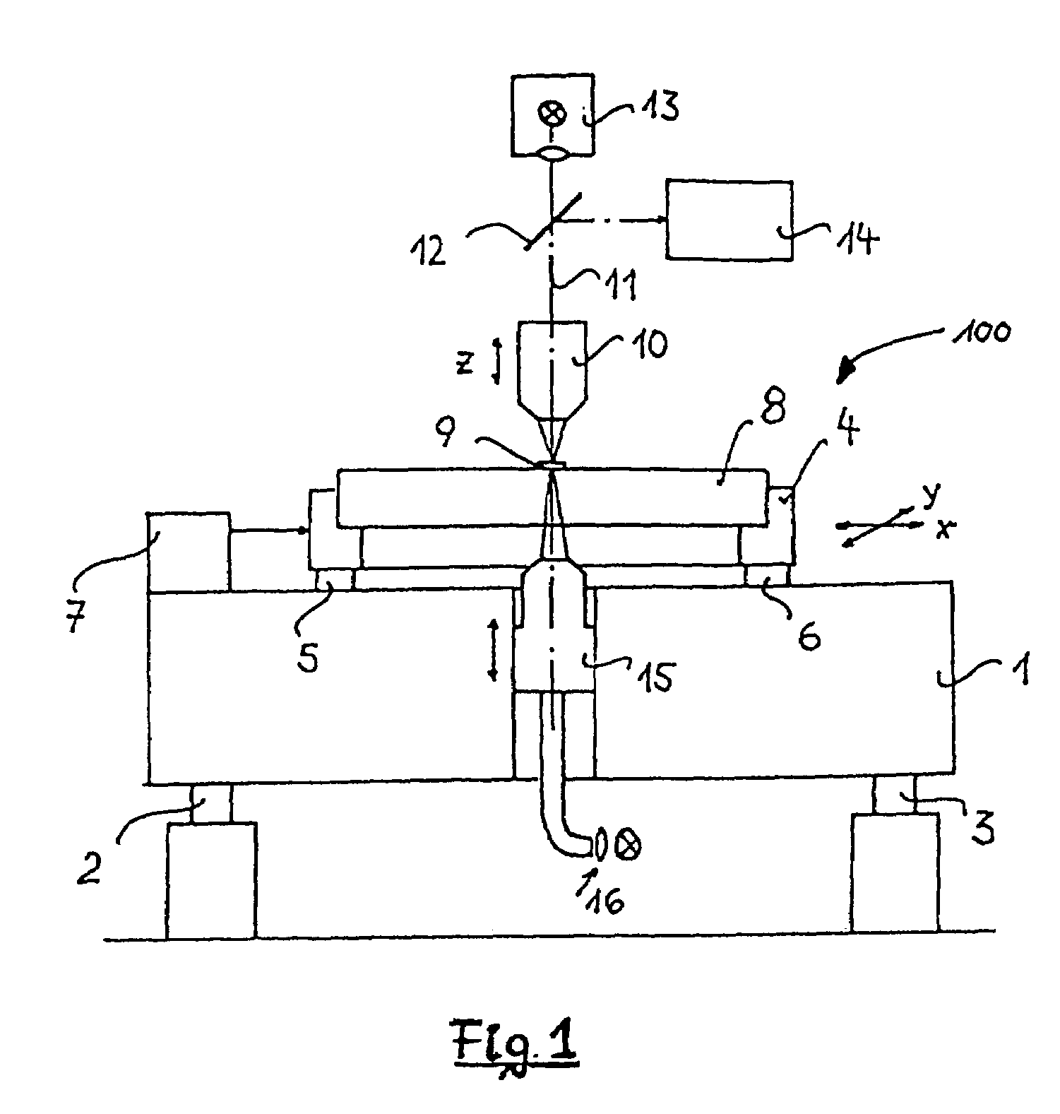 Substrate holder, and use of the substrate holder in a highly accurate measuring instrument