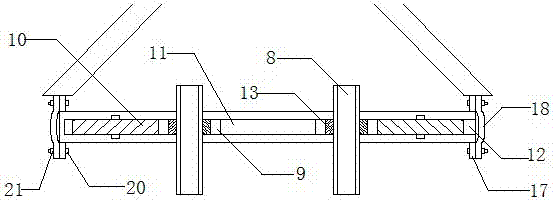 Tire dismounting device held with both hands