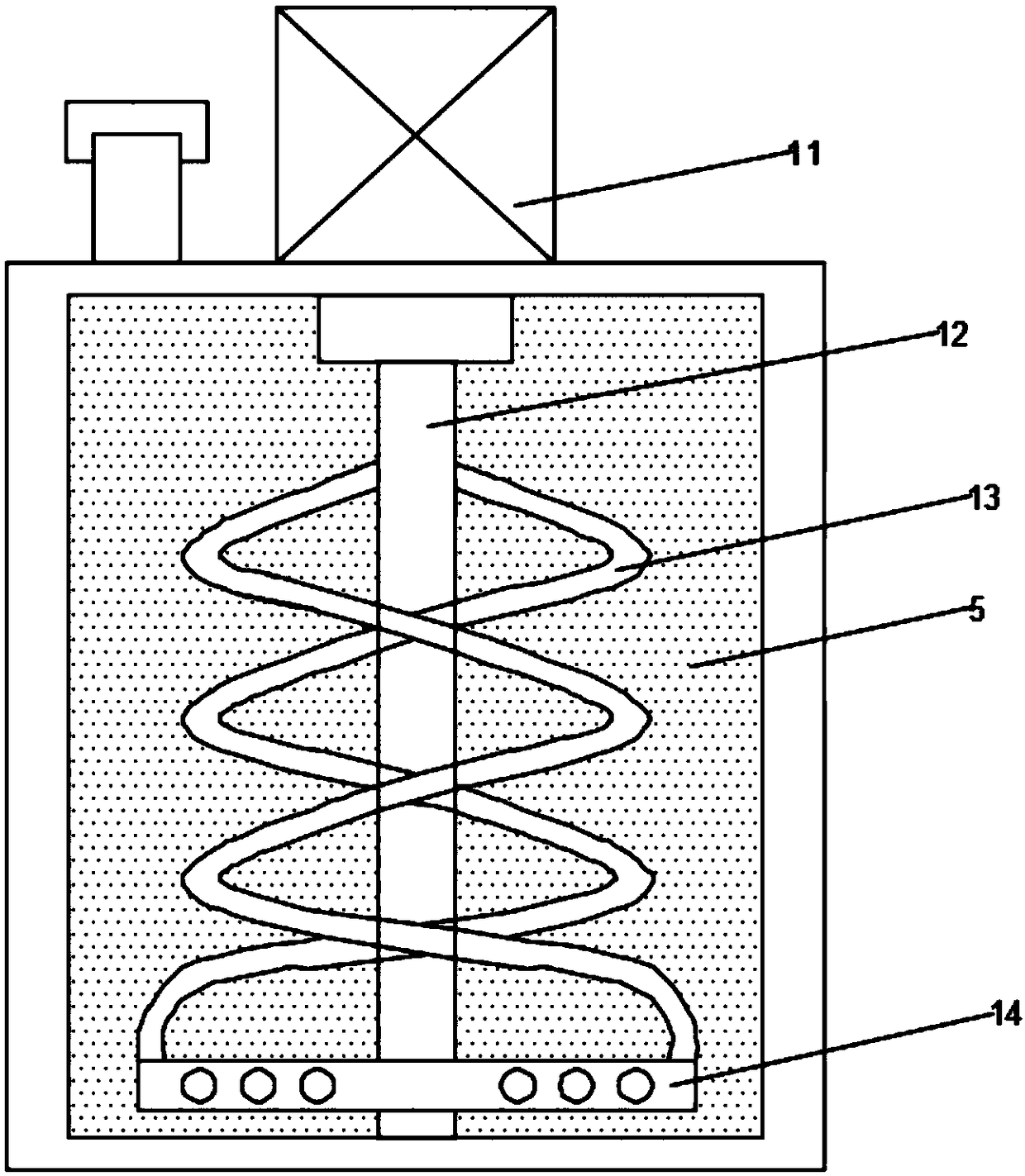 Device capable of automatically disinfecting and cleaning pig house