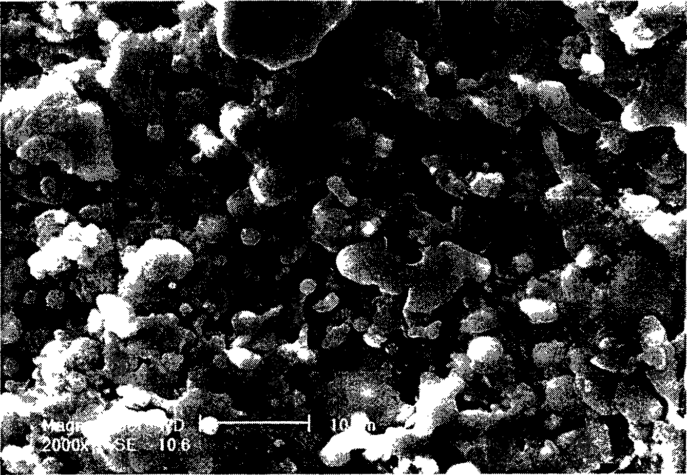 Method for reaction plasma spraying nano crystal titanium nitride coating