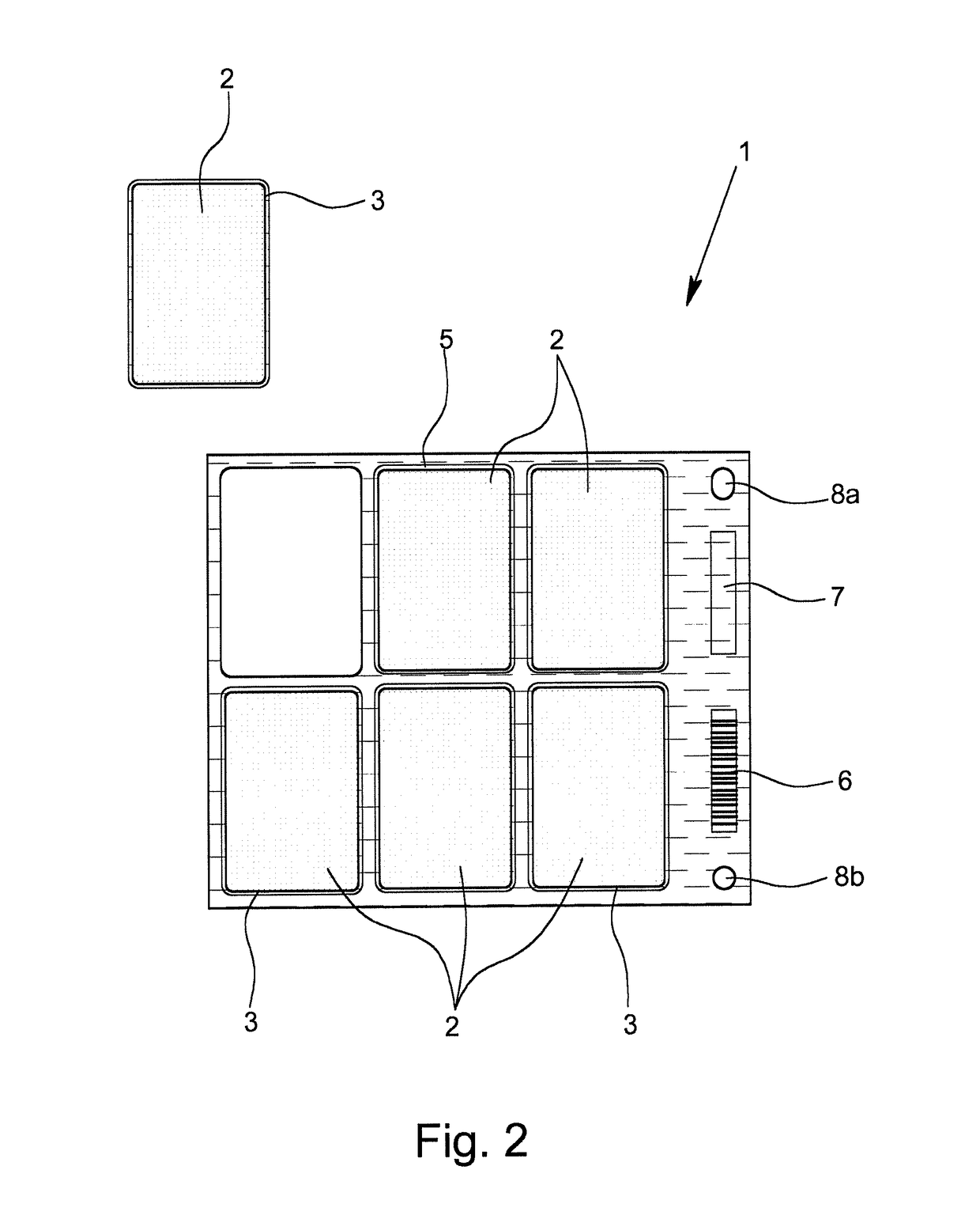 Carrier sheet for a plurality of information (MEDIA) carriers