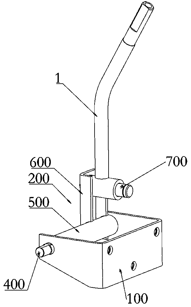 A position-adjustable handle rod and steering handle of agricultural machinery