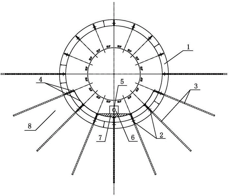 Method of eliminating liquefaction in shield tunnel stratum in tunnel