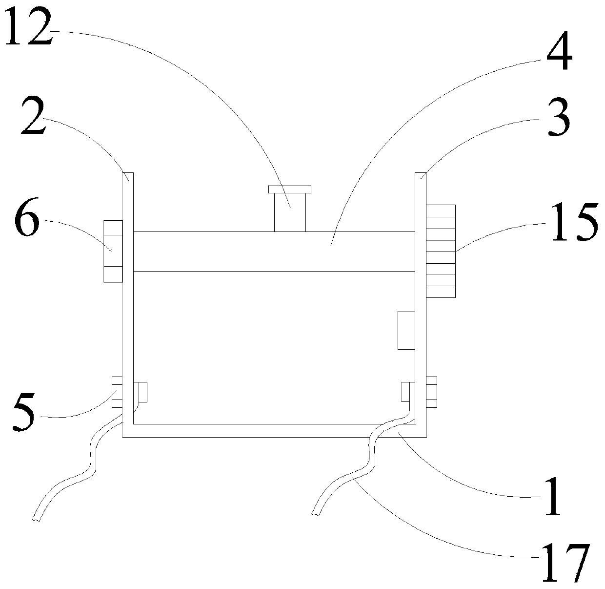 Wood rod binding device