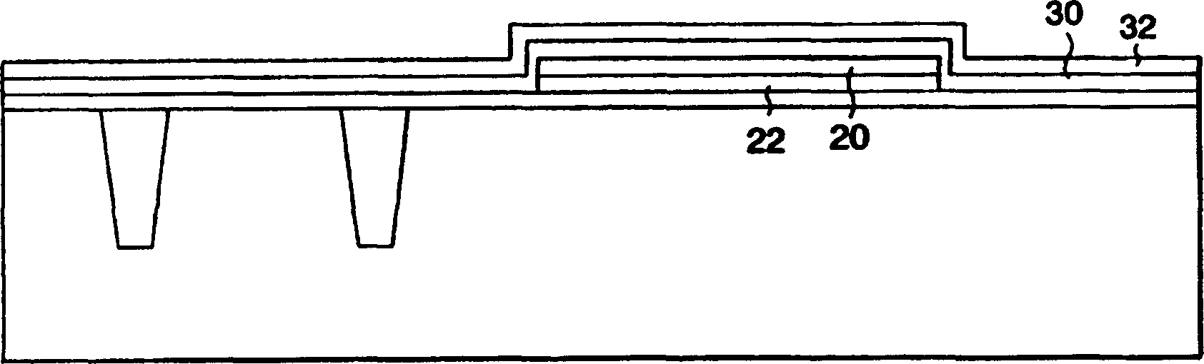 Method for manufacturing metal insulator metal capacitor and resistor at the same gradation