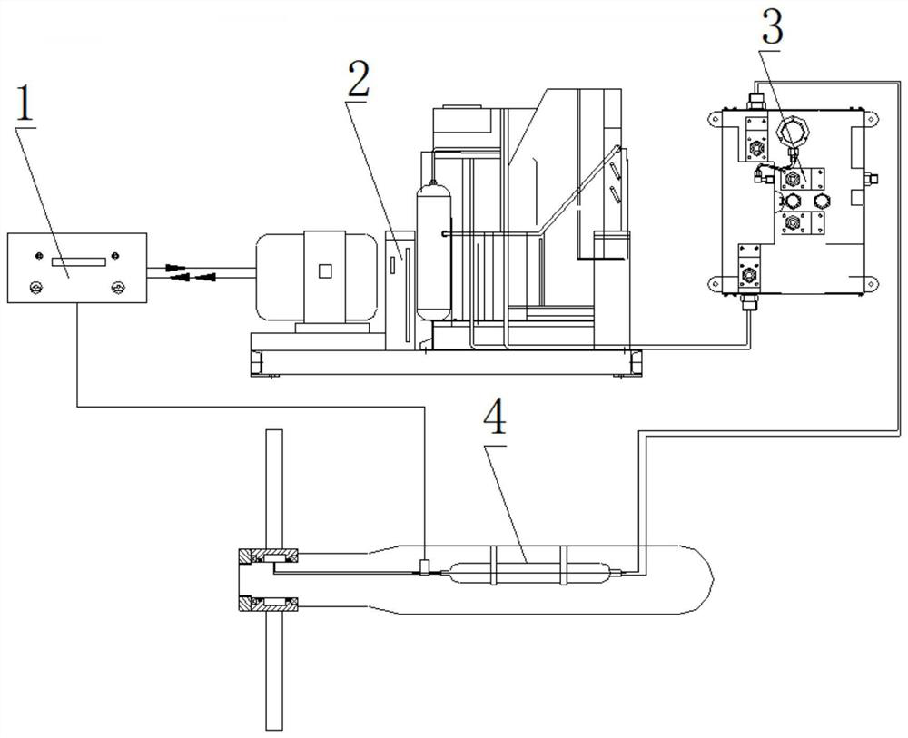 Sound source system for simulating underwater propeller noise