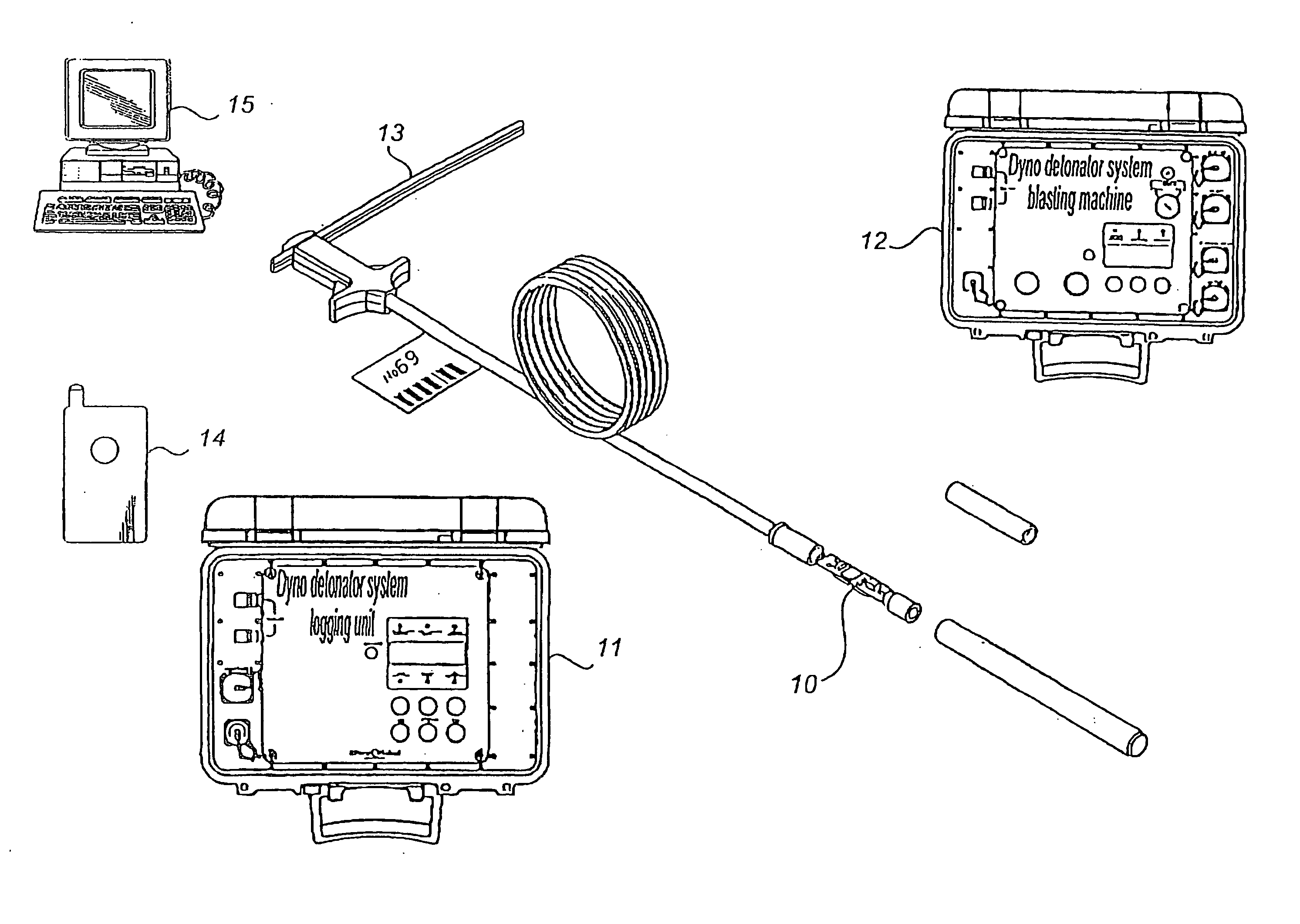 Flexible detonator system