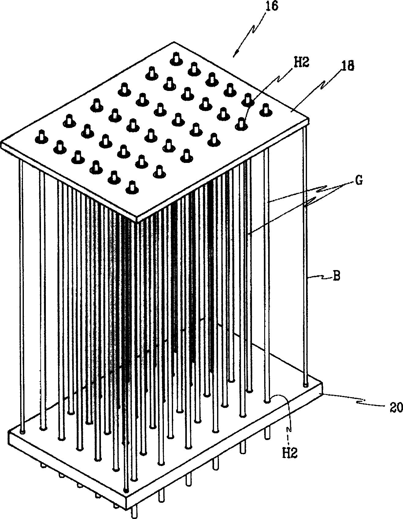Fluorescent material coating apparatus and method of coating fluorescent substance using the same