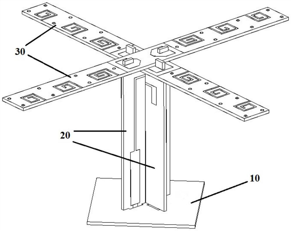 Low-frequency radiation unit and antenna