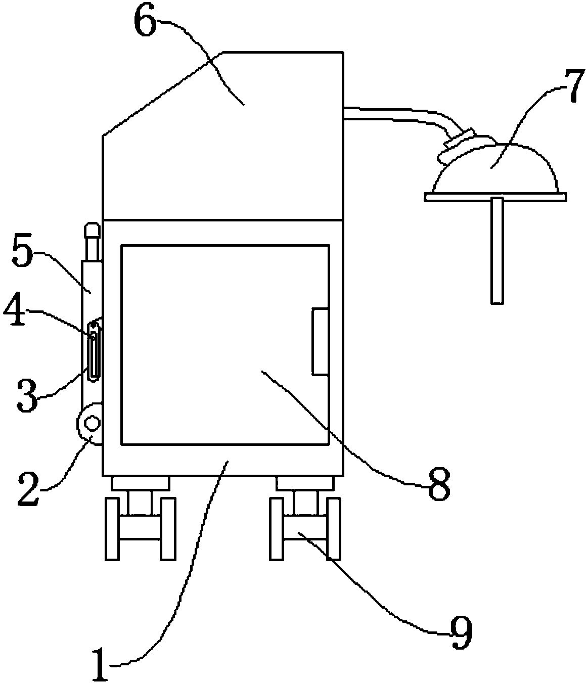 Artificial respiration device and using method