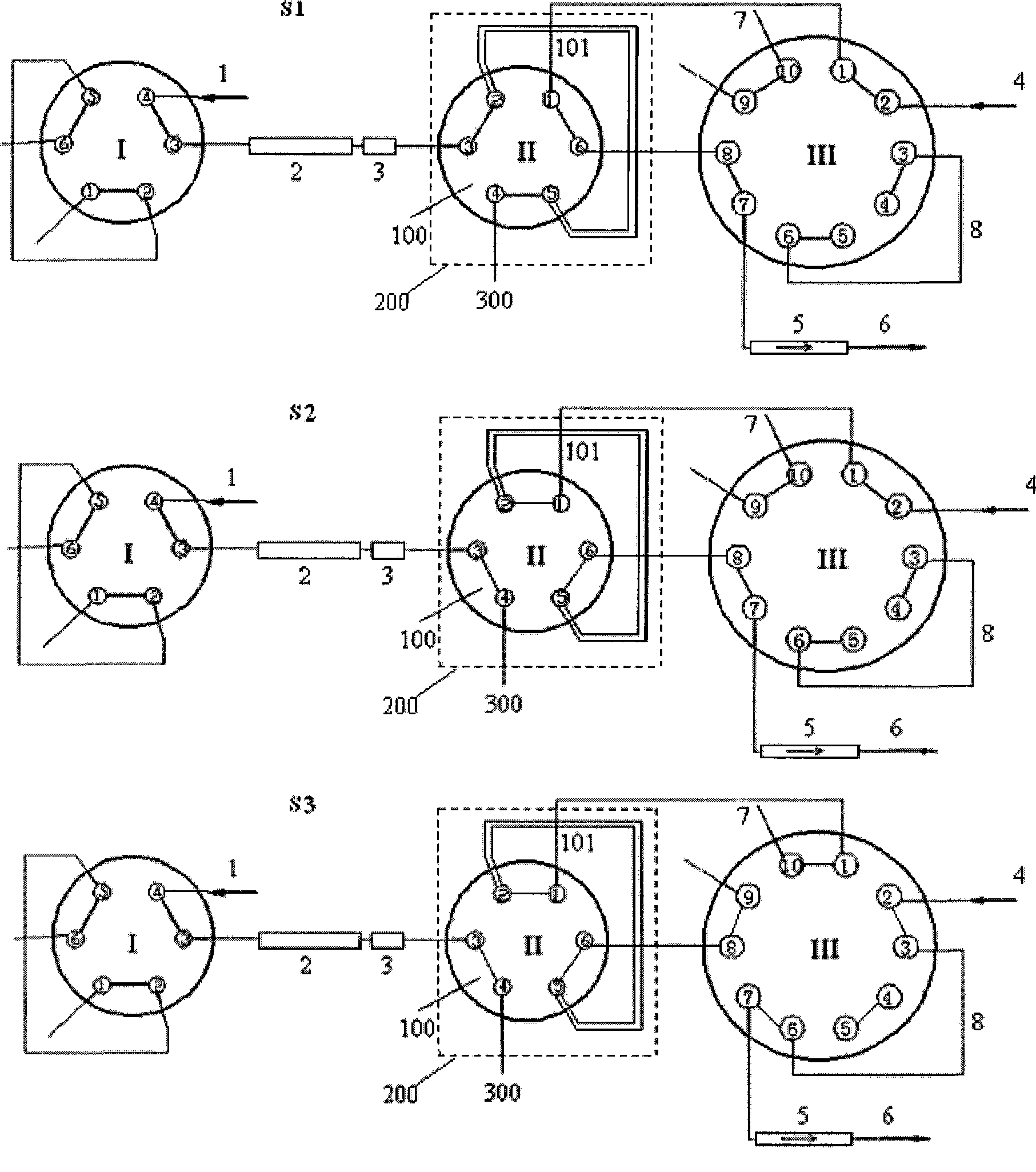 Vacuum auxiliary-solvent evaporation interface combined with two-dimensional liquid chromatography