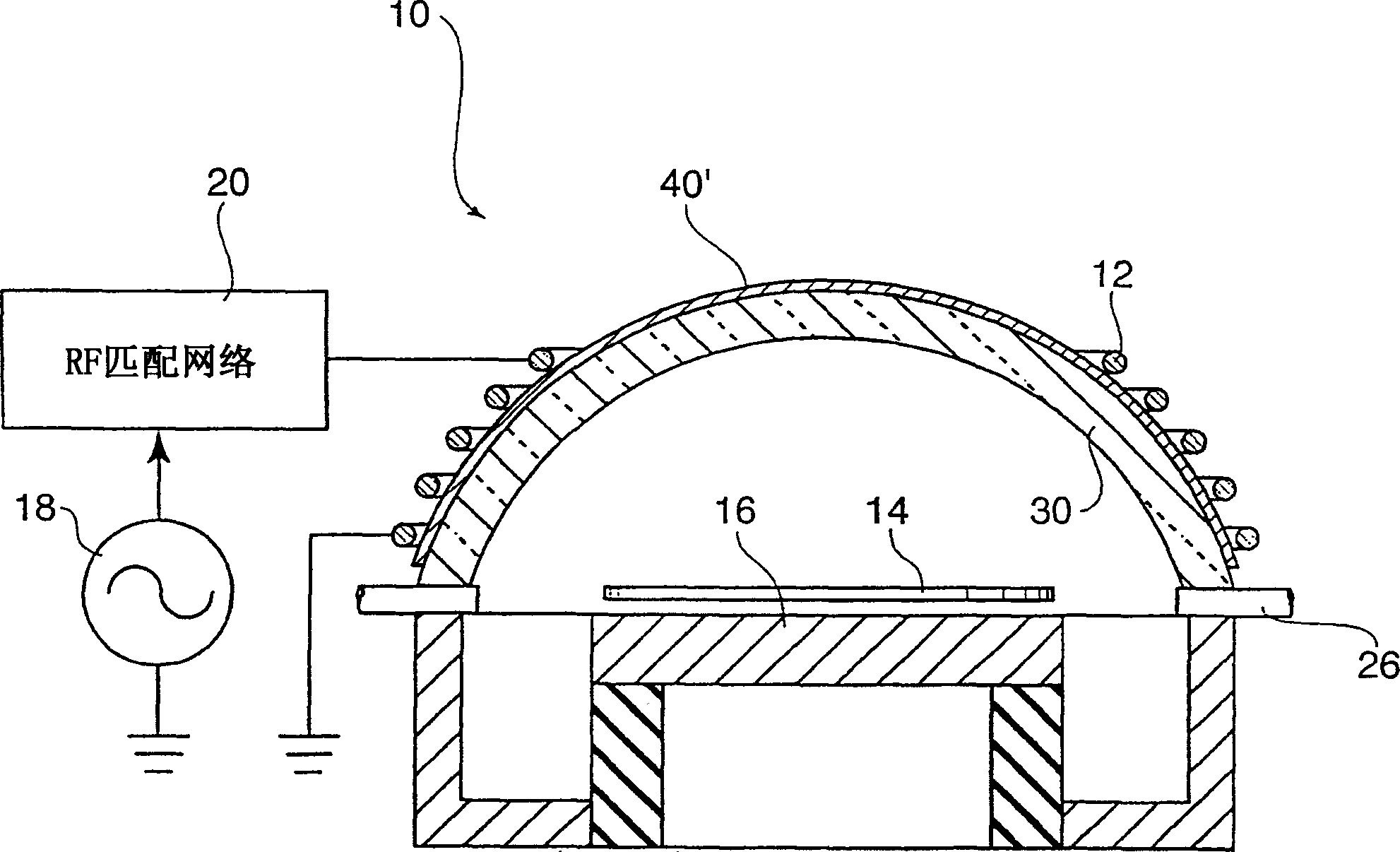 Variable efficiency faraday shield