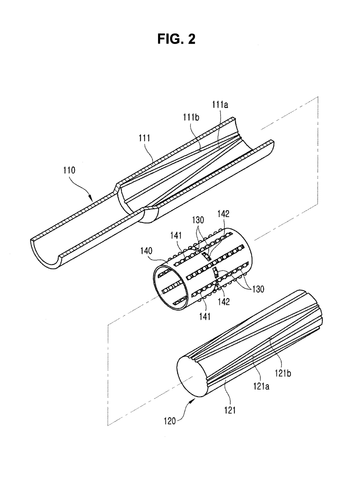 Telescopic shaft