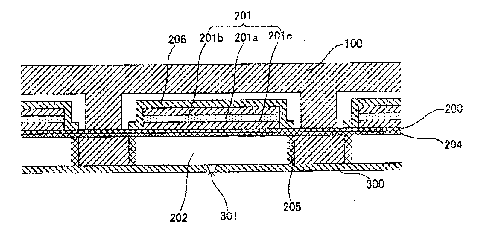 Liquid drop ejecting head, image forming device, and method of manufacturing liquid drop ejecting head