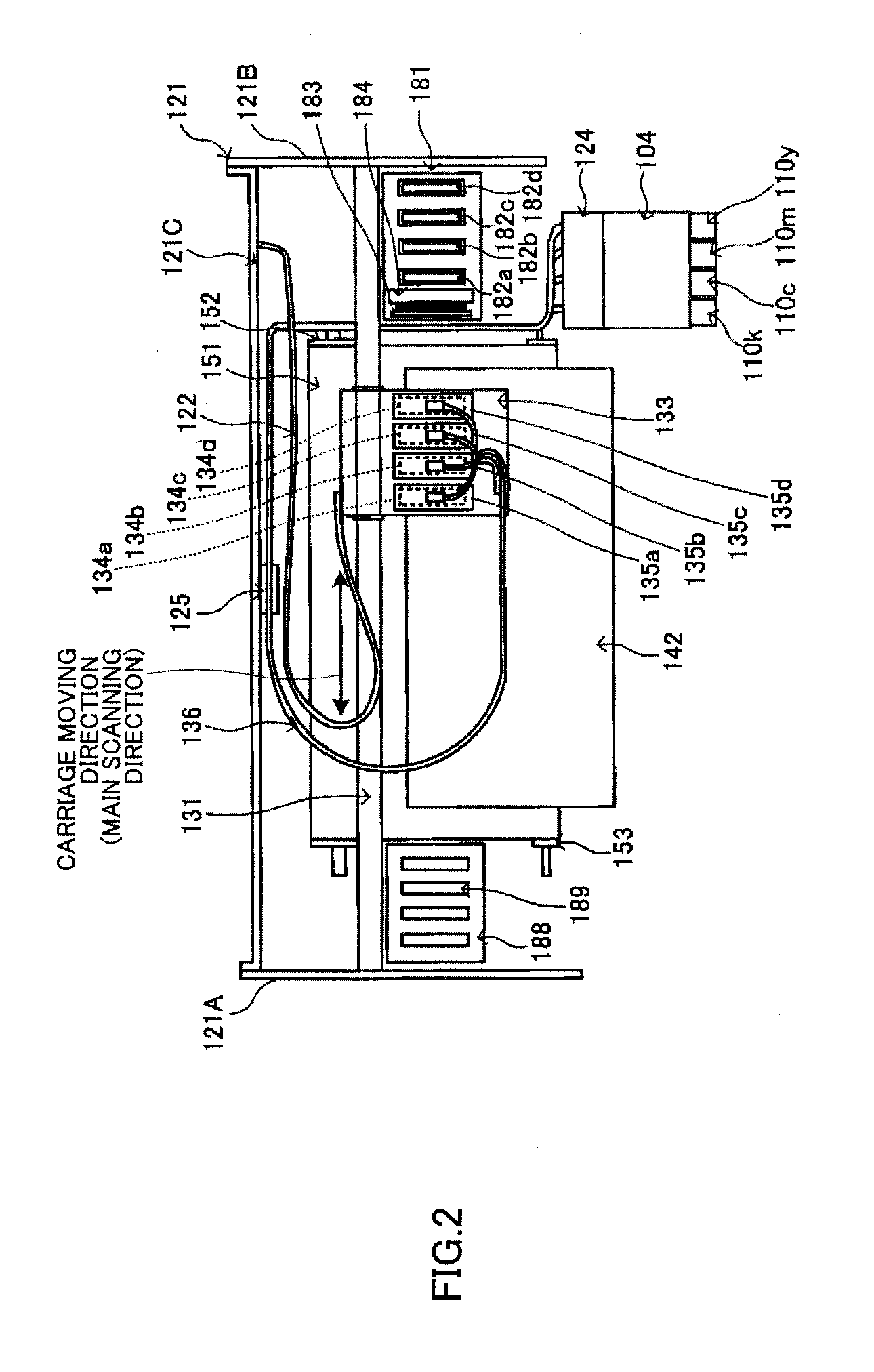 Liquid drop ejecting head, image forming device, and method of manufacturing liquid drop ejecting head