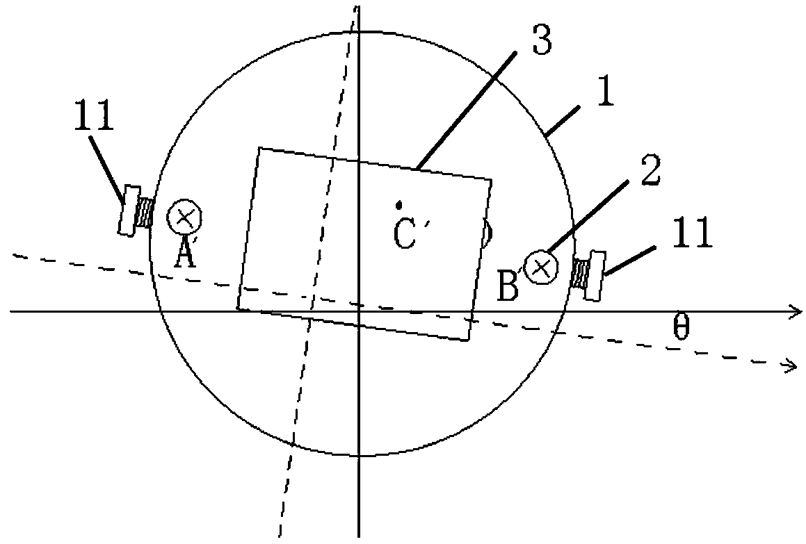 Reset sample pile and sample resetting method