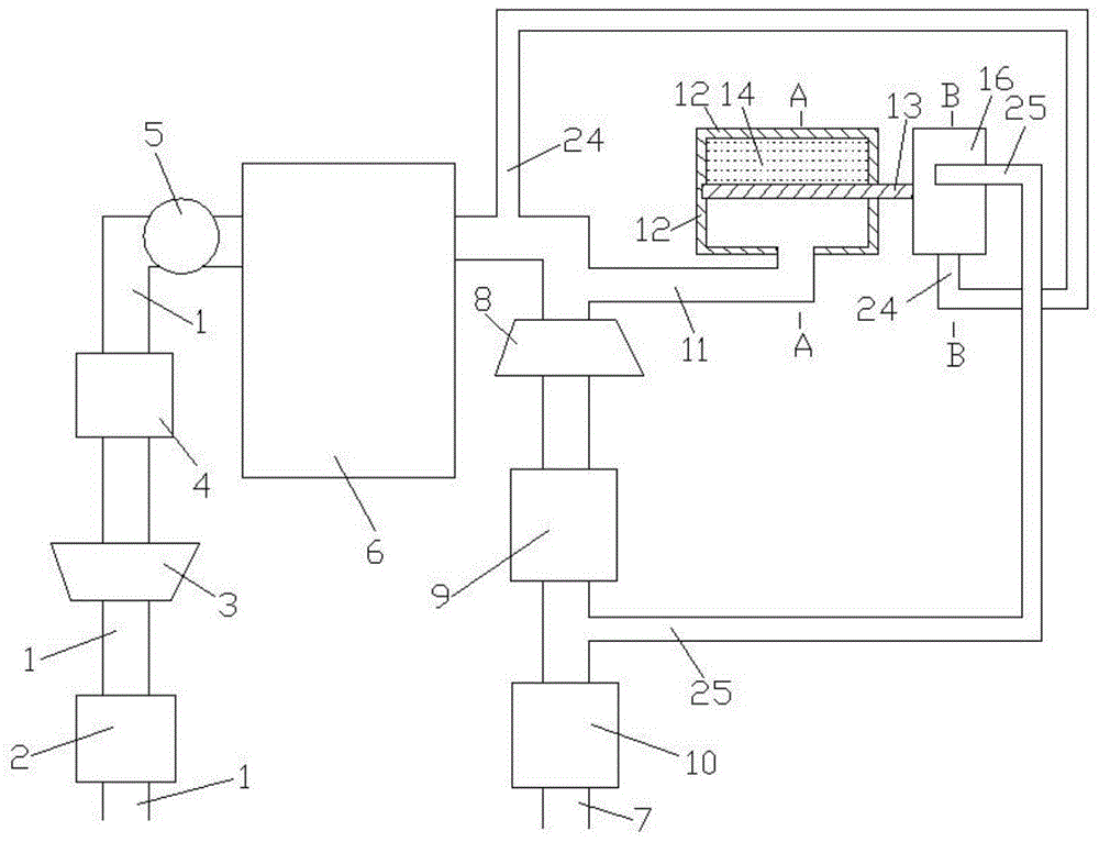 Piston exhaust pressure controller