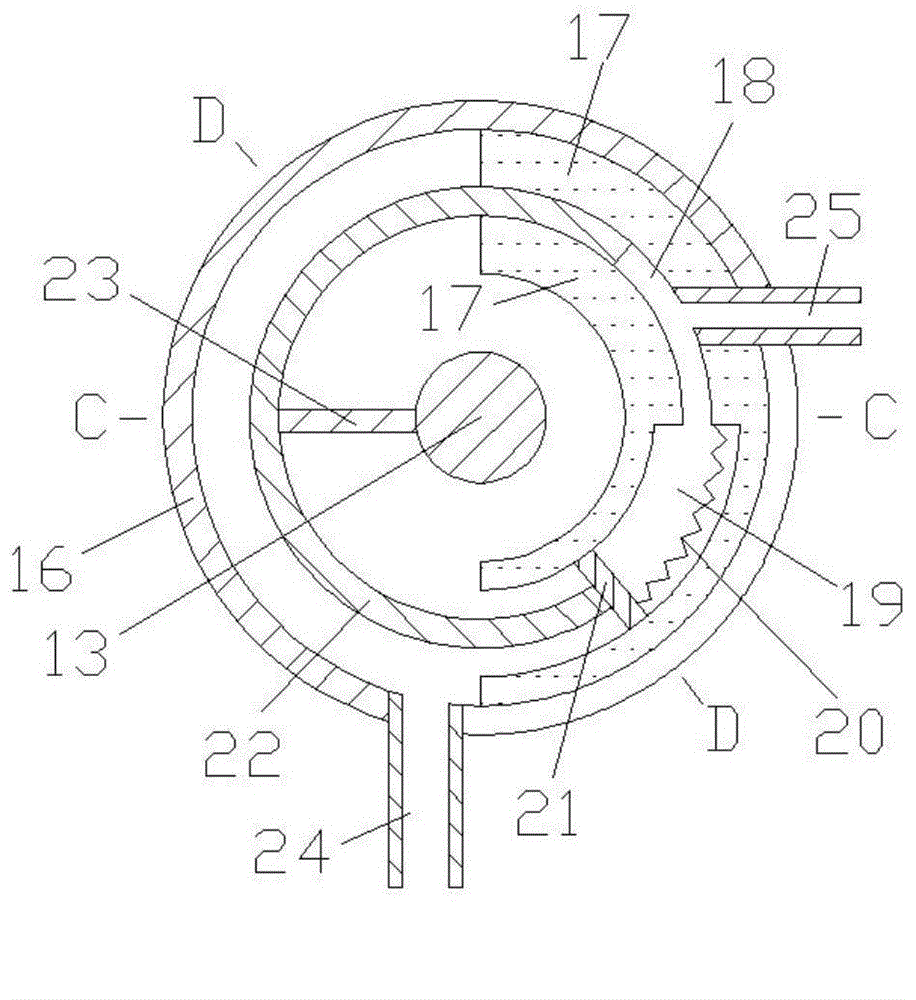 Piston exhaust pressure controller