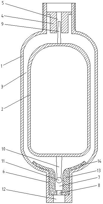 Automatic gas-liquid separation method