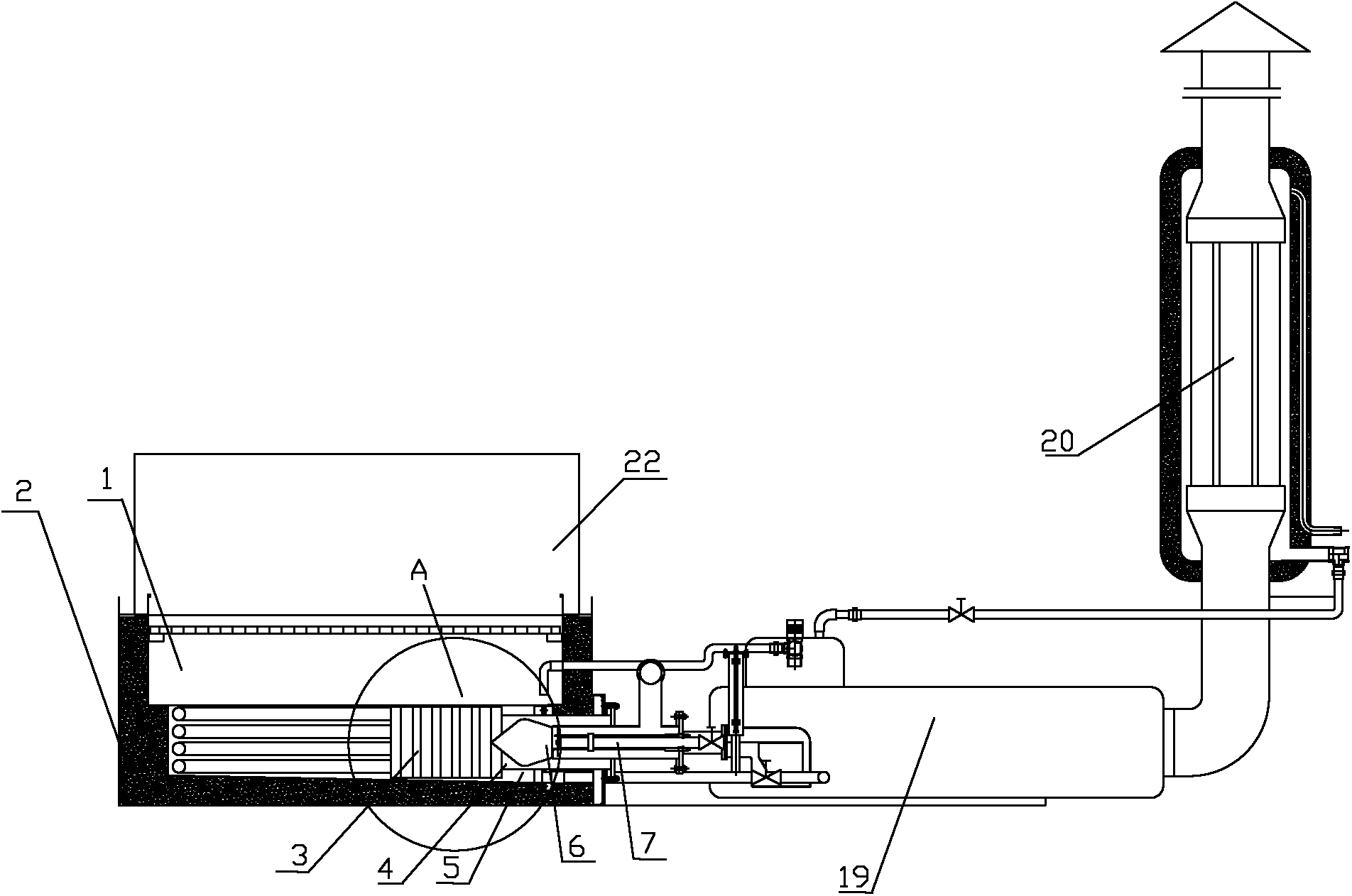 Energy-saving steaming and boiling system